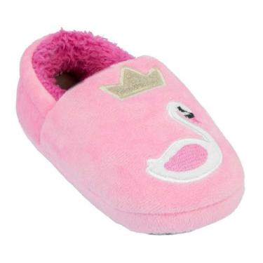Imagem de Pantufa Infantil Menina Play Cisne Pimpolho Rosa, 30-31