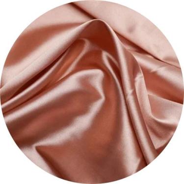 Imagem de Tecido Cetim Charmousse Com Elastano Liso 1,50m x 1,00 Mts - Tecidos S