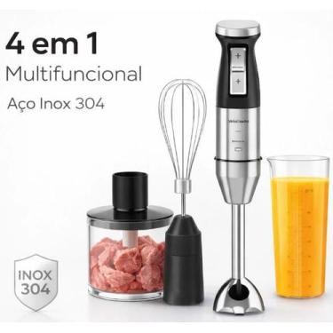 Imagem de Mixer UltraTurbo Triturador 300W Luxx Cook Inox 127V, 110V