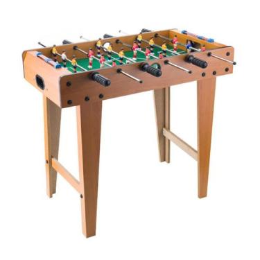 Imagem de Mesa Jogo de Futebol Pebolim Infantil 9 Jogadores Família  - Bangtoys