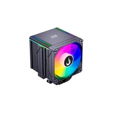 Imagem de Air Cooler Gamer Rise Mode Temp 6 Pro Black, ARGB, AMD e Intel, 120mm, Preto - RM-ACT6P-ARGB-B