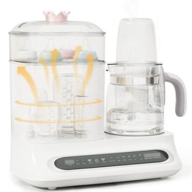 Imagem de Aquecedor de Mamadeiras YunBaby 44 oz Multifuncional com Vapor