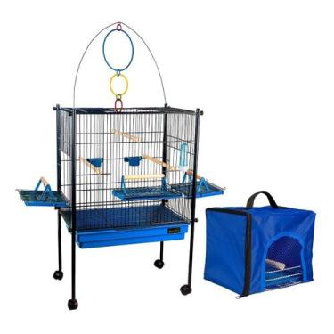 Imagem de Viveiro Gaiola Calopsita Aves Com Bolsa De Transporte - Jel Plast, Bla