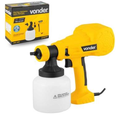 Imagem de Pistola Elétrica Para Pintura 700ml PEV 400 Vonder -, 110V