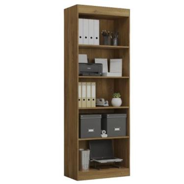 Imagem de Estante Livreiro Multiuso 4 prateleiras 1,71m Office Jequitibá J&A - J