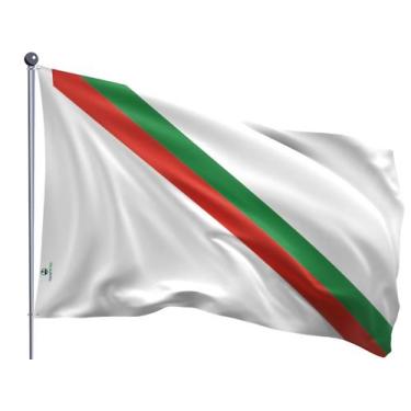 Imagem de Bandeira do Município de Itúna Uma Face Estampada Tamanho 90x128cm - P