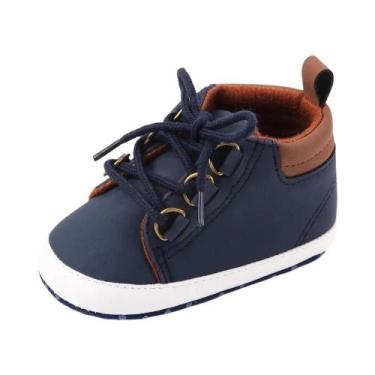 Imagem de Sapatos De Algodão Para Bebês Com Sola Antiderrapante Para Meninos E M