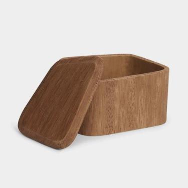 Imagem de Caixa Decorativa Em Poliresina Com Tampa Moderna Elegante - Mart