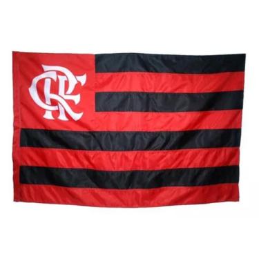 Imagem de Bandeira Flamengo Fan Dupla Face 77 x 1,28 - JC Flâmulas