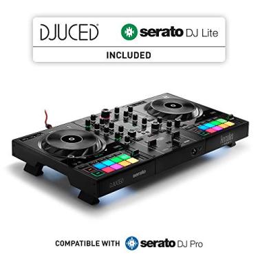 Imagem de Hercules DJ Control Inpulse 500: controlador USB DJ de 2 decks para Serato DJ e DJUCED (incluído)