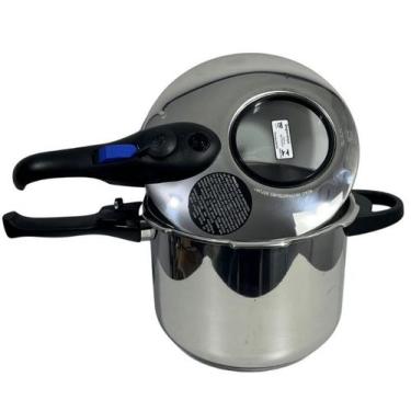 Imagem de Panela De Pressão Fec Externo 6 Lts Visor Grande Inox Mta