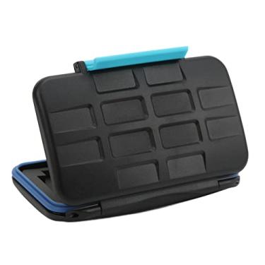 Imagem de Porta-cartões de memória, porta-cartões de memória MC-2 portátil para 8 cartões de armazenamento para 4 cartões CF