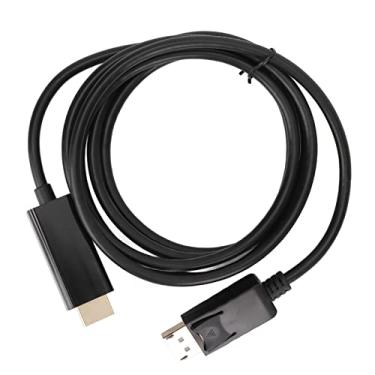 Imagem de Adaptador de interface multimídia DisplayPort para HD, cabo DisplayPort desempenho estável para PC para TV(1080p DP PARA HDMI)