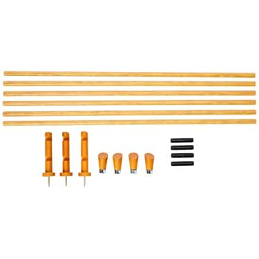 Imagem de Kit Varão 3, 00 M Belchior Uniq Duplo Cumaru 19 X 19 Mm