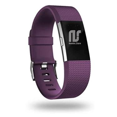 Imagem de Pulseiras unissex para Fitbit Charge 2 - Pulseira de substituição - Nandos-Store (Roxa)