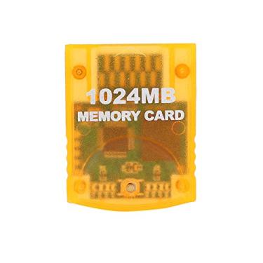 Imagem de Cartão de memória, cartão de memória de 1024 MB para WII, para console de jogos WII Gamecube 1024 MB acessórios de jogo de cartão de memória de grande capacidade