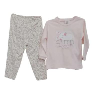Imagem de Pijama Longo Menina Infantil Tam 1 ao 8 Bicho Molhado
