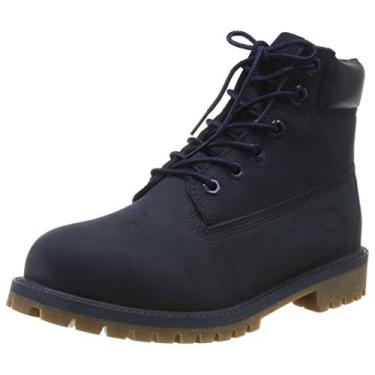 Imagem de Botas infantis Timberland de 15 cm à prova d'água para crianças pequenas, Navy Monochrome, 3 Little Kid