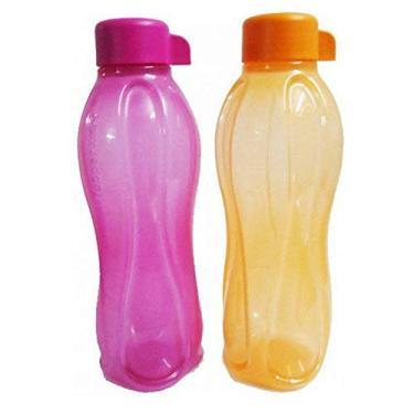 Imagem de Garrafa de gua esportiva TP-120-B500 Tupperware Aquasafe (tampa rosqueada redonda 500 ml, 2 pe as)