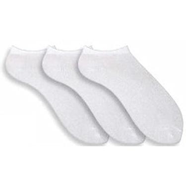 Imagem de Kit com 3 Meias Esporte, Trifil, Criança Unissex, Branco, 27-30