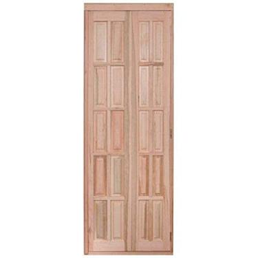 Imagem de Portas Camarão de Almofadas com Sanfona à Direita Rondosul Natural