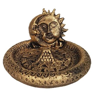 Imagem de Incensário Vareta Sol e Lua porta incenso.