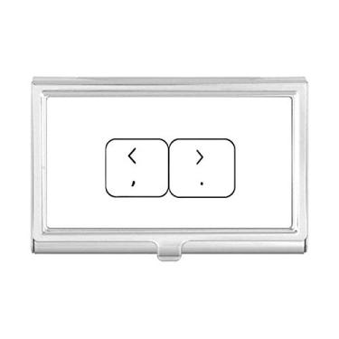 Imagem de Suporte para teclado com símbolos, porta-cartões de visita, caixa de bolso