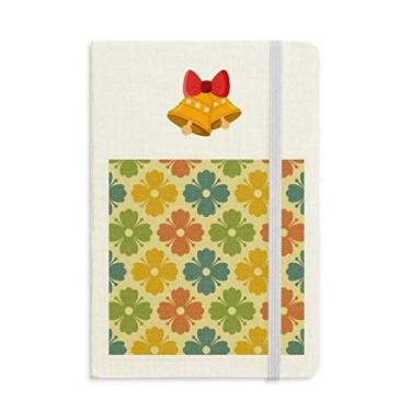 Imagem de Caderno de pétalas de grama com flores e cores doces