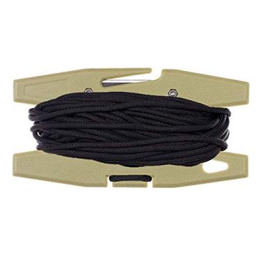 Imagem de Ferramenta de carretel de corda de paraquedas Golberg 550 Mil-Spec – 15 metros de comprimento – de ferramentas de paracord e carretel para escolher – Versátil, Black - Olive Tool