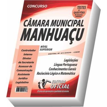 Imagem de Apostila Câmara De Manhuaçu - Nível Superior - Curso Oficial