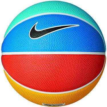 Bola Basquete Nike Swoosh Mini Tamanho 3 Mini - Azul+Branco