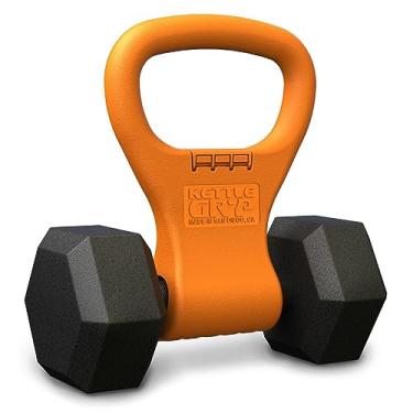 Imagem de Kettle Gryp – Equipamento de Viagem de Peso Portátil Ajustável Kettlebell para Bolsa de Ginástica, Crossfit WOD, Levantamento de Peso, Musculação, Peso Perdido | Grampos para Dumbells | Feito nos EUA.