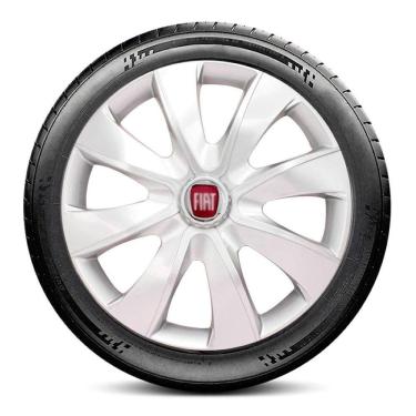 Imagem de Calota LC230 Fiat Aro 14 Prata Prime Escolha o carro