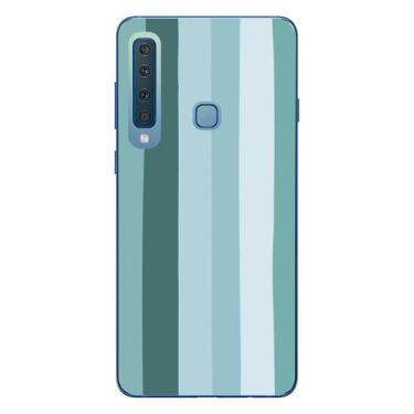 Imagem de Capa Case Capinha Samsung Galaxy A9 2018 Arco Iris Verde Água - Showca
