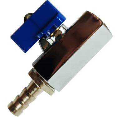 Imagem de Torneirão Torneira Gasolina Carburador CG150 Titan 04/08 CG125 83/08 Today ML125 XLS125 alta maior vazão competição modelo mini