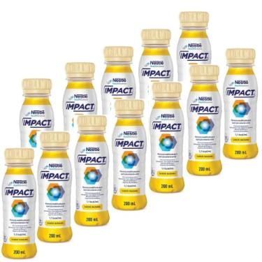 Imagem de Impact Imunonutrição, Suplemento Impact Kit com 12 (Sabor Banana)