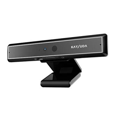 Imagem de Kaysuda Câmera IR USB de reconhecimento facial CA20 para Windows Hello Windows 11, câmera Web de até 1080P com microfone omnidirecional duplo para videoconferência e escritório