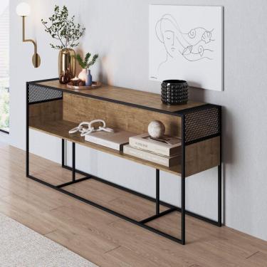 Imagem de Aparador Industrial 160cm York Artesano Vermont/Preto