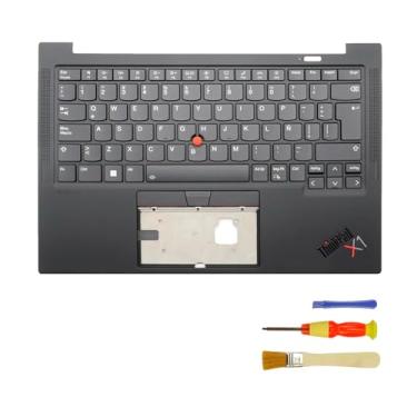 Imagem de LIAN MO Teclado de substituição para Lenovo Thinkpad X1 Carbon 10ª geração 10 2022 retroiluminado layout América Latina Espanha