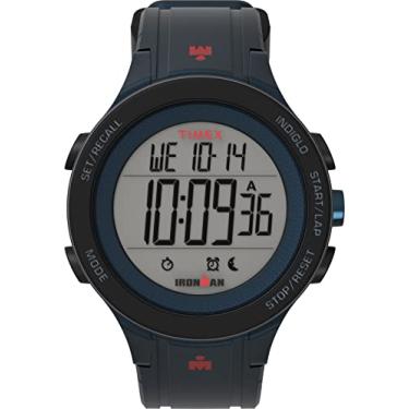 Imagem de Timex Relógio esportivo masculino Ironman T200 de quartzo com pulseira de silicone, azul, 16 (modelo: TW5M49000)