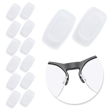 Imagem de Glintbay 6 pares de protetores de nariz para óculos de sol Oakley Chrystl OO4136/Coldfuse OO6042/Chave de trinco M/Latch Alpha OO4128/Latch Ti OX5134/Diecutter OO4137/Lugplate OO4139/Spindle OX3235 -