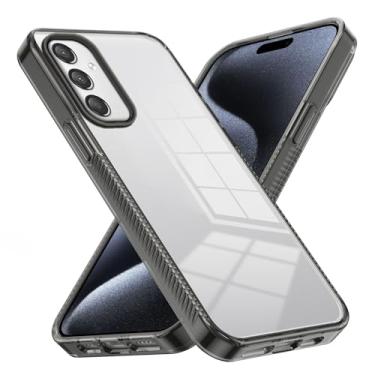 Imagem de Estojo Fino Crystal Clear compatível com Samsung Galaxy A52 5G europeu (internacional): capa de 162 mm * 77,6 mm * 8,4 mm, PC de acrílico rígido, capa traseira protetora ultrafina, capa de absorção de