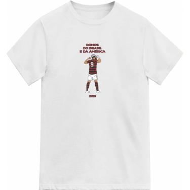 Imagem de Camiseta de Futebol Artilheiro da Nação Rubro-negra Masculina-Unissex