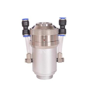 Imagem de Startnow Conector QBH universal para Raycus MAX Raytools cabeça de corte de fibra portátil cabeça de máquina de solda a laser Precitec 1064nm Conexão de linha óptica com resfriamento a água (prateado