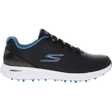 Imagem de Skechers Tênis feminino Go Max Arch Fit Spikeless Golf Shoe, Preto/Multi Impermeável, 35