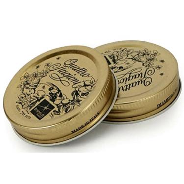 Imagem de Bormioli Rocco Tampa Quattro Stagioni, 2 Pacotes, 70 mm, Redondo, Metal, Quattro Stagioni