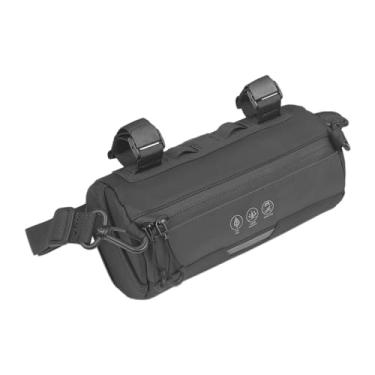 Imagem de Tachiuwa Bolsa de quadro para guidão de bicicleta, bolsa frontal para bicicleta profissional de montanha e estrada
