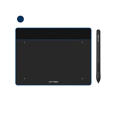 Imagem de XP-PEN Mesa Digitalizadora Deco Fun S 15 x 10 cm, Tablet de desenho,com stylus,8192 níveis,para Mac, Windows,Chrome,Android,OSU!(Azul)