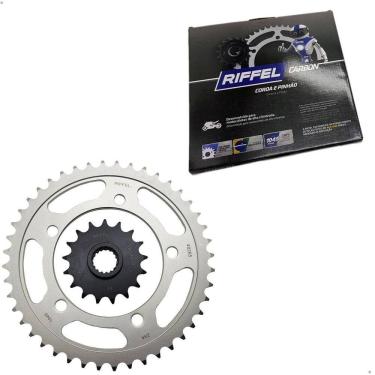 Imagem de Kit Coroa Pinhão Riffel F850 Gs Adventure F750 Gs F900 R Xr
