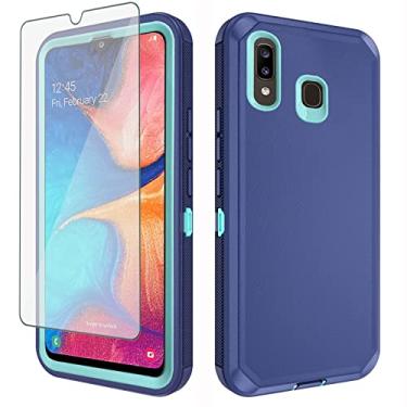Imagem de Asuwish Capa de telefone para Samsung Galaxy A20 A30 A50 com protetor de tela e capa de celular híbrida à prova de choque acessórios de proteção Gaxaly M10s A50S A30S A 30 50 50S 30S 20A S50 50A